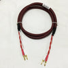 IWISTAO HIFI Speaker Cable with Origin Canare Wire 4S12F Budweiser Bananas Terminal