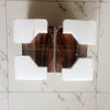 IWISTAO HIFI 6.5 inch Full Range Speaker Empty Cabinet Wooden Labyrinth Guide 15mm MDF Board