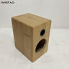 IWISTAO HIFI 3 Inches Full Range Speaker Empty Enclosure Inverted 1 Pair Bamboo for Tube Amp