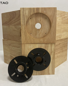 IWISTAO HIFI 빈 나무 경적 1 인치 목구멍 전체 범위 스피커 와이드 399mm 용 1 쌍 고음 보상 