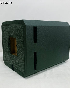 IWISTAO HIFI 8 /10 /12 Inch Passive Subwoofer Empty Cabinet Honeycomb HDF Board Enclosure Inverted Holes Box Car Audio DIY