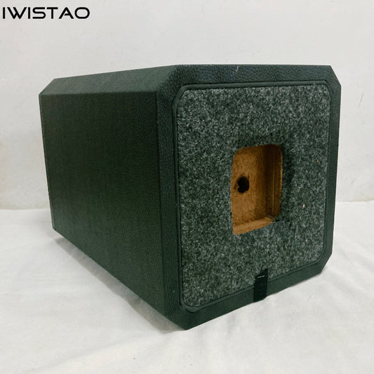 IWISTAO HIFI 8 /10 /12 Inch Passive Subwoofer Empty Cabinet Honeycomb HDF Board Enclosure Sealed Box Car Audio DIY