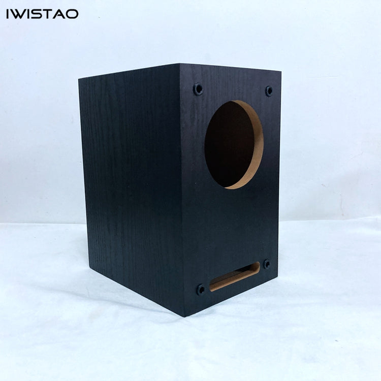IWISTAO HIFI Labyrinth 2-way Empty Speaker Enclosure 4 Inch 1 Pair Su ...