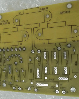 15 ohm 3/5A Speaker 2 Way HIFI Crossover Empty Board 1 Pair Upgrade 11 ohm Speaker 127*123mm