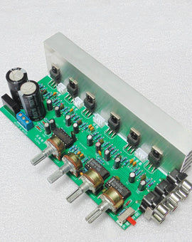 IWISTAO TDA2030 5.1 Channel  Audio Amplifier Board 6*18W 6 CHs Surround Center Subwoofer Power Amp for Home Theater