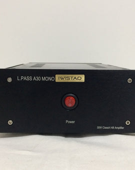 IWISTAO 1 PC HIFI Amplifier 30W Mono ClassA FET Single-ended PassA30 Whole Aluminum Casing Black