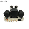 IWISTAO 5881A 튜브 앰프 싱글 엔드 클래스 A 미니 앰프 수동 비계 EL34 진공관 업그레이드 버전 블랙 케이스