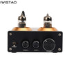 IWISTAO 6J5 Vacuum Tube Tone Preamplifier NE5532 QCC3034 Bluetooth 5.0 APTX Black/White Panel HIFI Audio