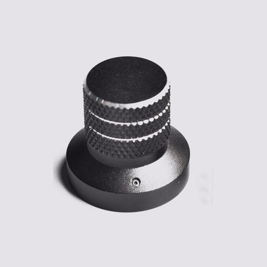 IWISTAO 솔리드 전위차계 손잡이 밀짚 모자 알루미늄 하이파이 앰프 OD 29mm H27mm ID 6mm 화이트/블랙 DIY