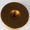 IWISTAO ソリッド ポテンショメータ ノブ 全金属 HIFI アンプ チューブ ボリューム D50mm H27mm ゴールド