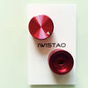 IWISTAO Solid Potentiometer Knob Whole Aluminum D25mm H15.5mm Anodizing Red for Amplifier