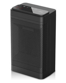 1500W Electric Space Heater Fan Desktop Mini Fan Heater Desktop Air Heater Household  Fast Heating Silent Indoor Manual Remote