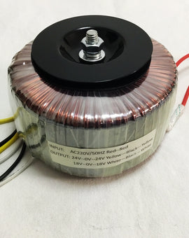 IWISTAO 200W HIFI アンプ専用 トロイダルトランスワイヤー デュアル18Vとデュアル24V