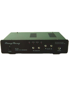 HIFI Tube Digital Analog Converter DAC Headphone Amp 6N3 Support BNC Coaxial Optic AMP Audio USB