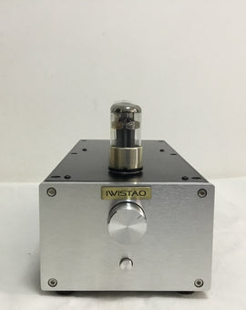 IWISTAO Tube Preamplifier Pure HIFI Whole Aluminum Casing 6N8P Voltage Amp 6Z5P Rectifier