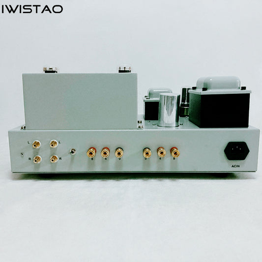 IWISTAO Single-ended Tube Amplifier Tube Amplifier Mono-block Integrated West Electric Master 2x8W Vacuum Tube 6F3 Drive 300B 5Z2P Rectifier