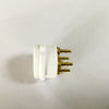 4-pin Vacuum Tube Socket  Gold Plated Copper Pins Ceramic Base 2A3 5Z3 6A3 300A 300B