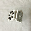 7-pin Tube Socket 4pcs /lot Silver-plated Pins Ceramic Flat Base for Tube Amplifier DIY Wholesale