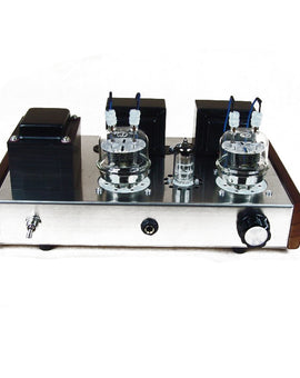 IWISTAO HIFI Tube Headphone Amp 1W 32-600Ω & Tube Amplifier 2x4W 6N2 Drive FM30  Metal Casing