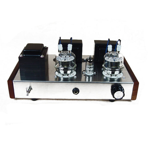 IWISTAO HIFI Tube Headphone Amp 1W 32-600Ω & Tube Amplifier 2x4W 6N2 Drive FM30  Metal Casing