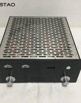 IWISTAO Tube FM Stereo Radio Power Amp 6P1 2x3.5W Whole Metal Chassis High Sensitivity 110V