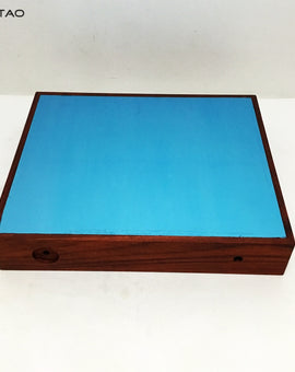 DIY Tube Amplifier Casing 400x340x70 with Luxury Red rosewood wooden cabinet housing and aluminum plates 400x340x70 HIFI Audio