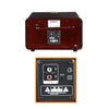Retro Wooden HIFI Radio AM/FM 2x5W Desktop Speakers Rotary Tuning Bluetooth U Disk Playing