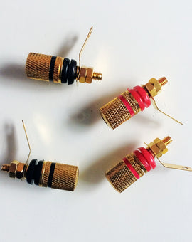 Terminal Gold Plating Zinc Alloy Easy Install Plastic Case Cost Effective Product HIFI DIY