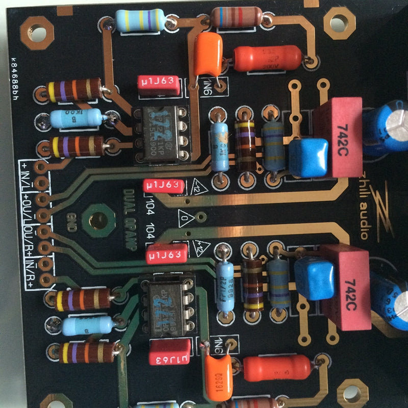 IWISTAO MM Phono Amp Board Finished PCBA Turntables Phono Amp Dual ...