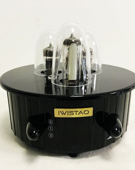 IWISTAO HIFI MINI チューブ ハイブリッド アンプ Bluetooth 4.0 2x28W 出力 6N1 プリアンプ APT-X 230V ブラック