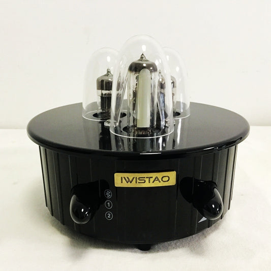 IWISTAO HIFI MINI Tube Hybrid Amplifier Bluetooth 4.0 2x28W Output 6N1 Preamp APT-X 230V Black
