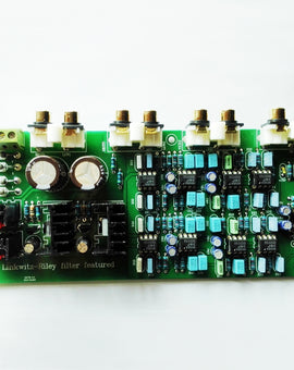 IWISTAO HIFI Electronical 3 Way Crossover PCBA Linkwitz-Riley filter 6-Channel Point 310HZ/3.1KHz